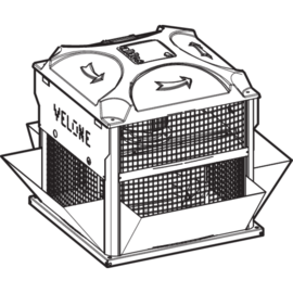 Kit rejet vertical VELONE 1.2 / 1.5 / 3.2